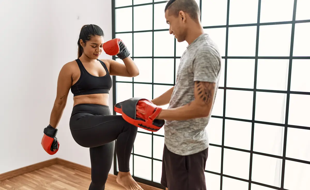 coach sportif et sa cliente
